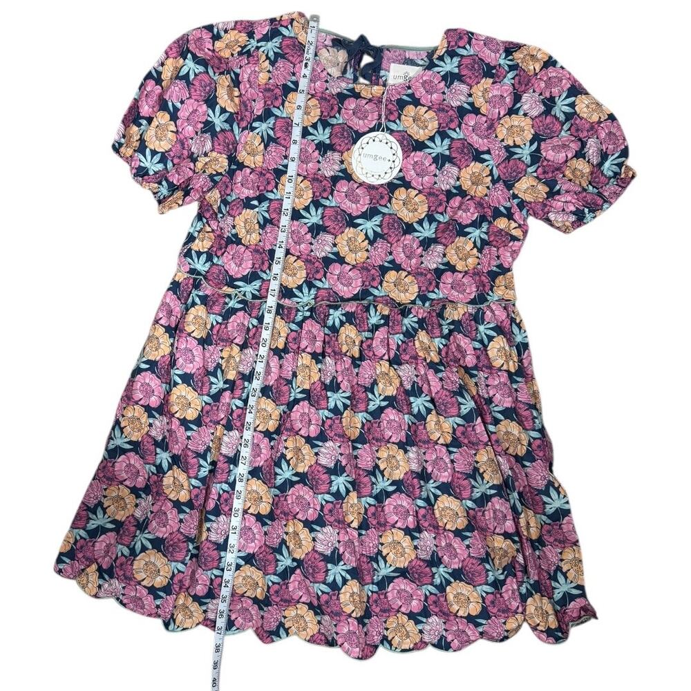 Umgee - NWT - Floral Scalloped Hem Dress - Size XL - Picture 7 of 7